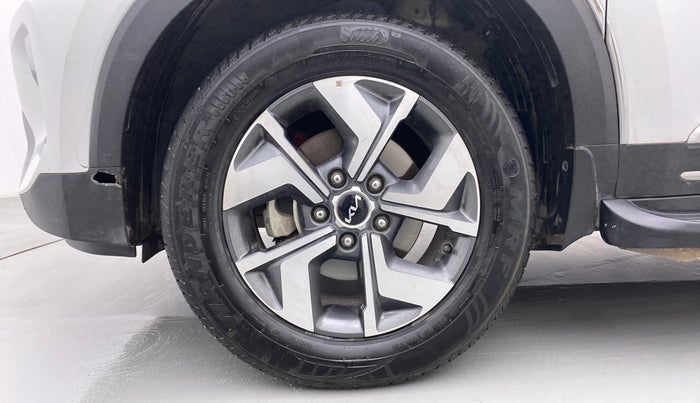 2021 KIA SONET HTX 1.0 IMT, Petrol, Manual, 30,332 km, Left Front Wheel