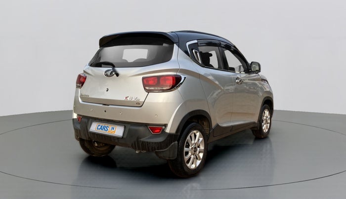2017 Mahindra Kuv100 K8-6 STR DUAL TONE, Petrol, Manual, 37,426 km, Right Back Diagonal