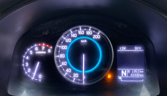 2017 Maruti IGNIS ZETA 1.2 AMT, Petrol, Automatic, 42,430 km, Odometer Image