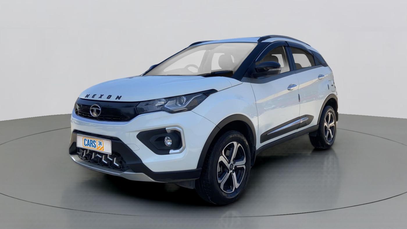 2021 Tata NEXON XZA+ (O) 1.5  RTQ, Diesel, Automatic, 14,970 km, Left Front Diagonal