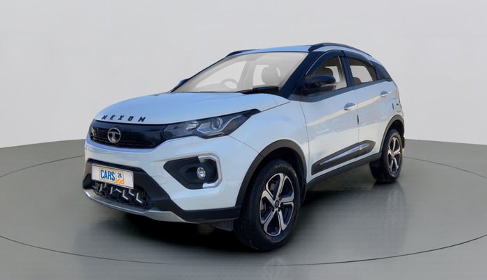 2021 Tata NEXON XZA+ (O) 1.5  RTQ, Diesel, Automatic, 14,970 km, Left Front Diagonal