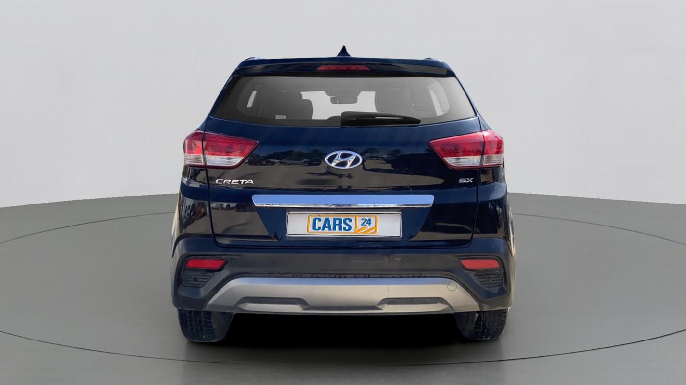 2018 Hyundai Creta SX PLUS AT 1.6 PETROL, Petrol, Automatic, 15,745 km, Back/Rear
