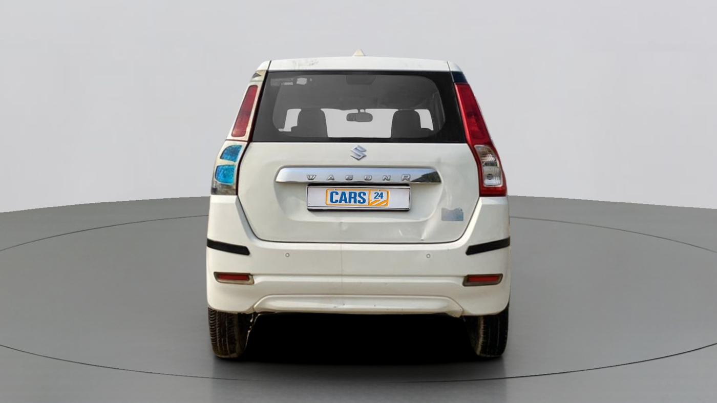 2019 Maruti Wagon R 1.0 VXI, Petrol, Manual, 77,724 km, Back/Rear