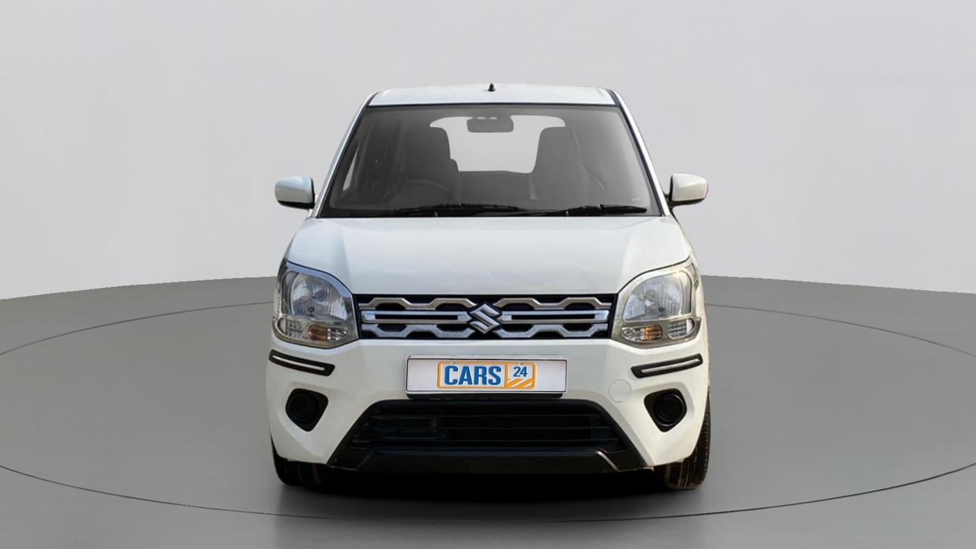 2019 Maruti Wagon R 1.0 VXI, Petrol, Manual, 77,724 km, Front