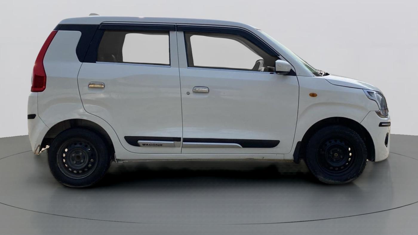 2019 Maruti Wagon R 1.0 VXI, Petrol, Manual, 77,724 km, Right Side View