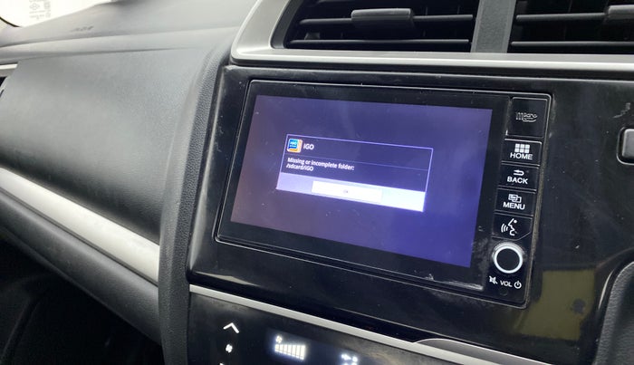 2018 Honda WR-V 1.2 i-VTEC VX MT, Petrol, Manual, 77,902 km, Infotainment system - GPS Card not working/missing