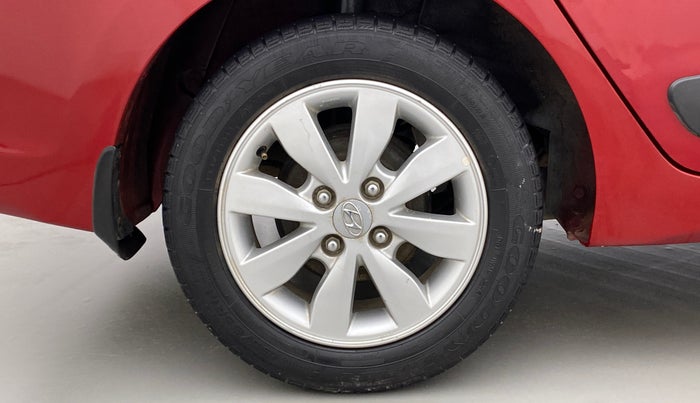 2015 Hyundai Xcent S (O) 1.2, Petrol, Manual, 59,855 km, Right Rear Wheel