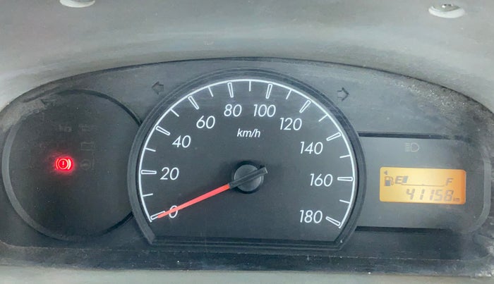 2010 Maruti Alto LXI, Petrol, Manual, 41,158 km, Odometer Image