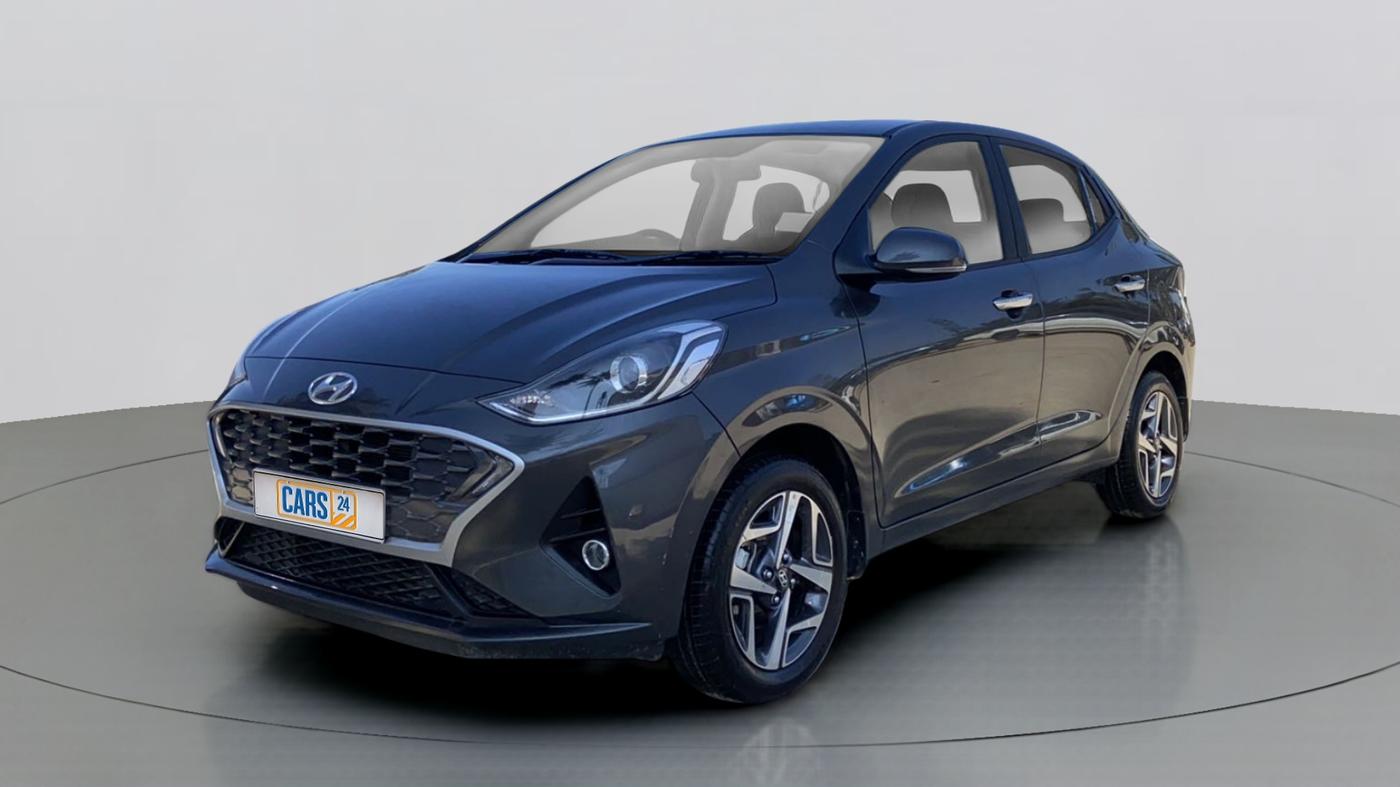 2022 Hyundai AURA SX 1.2 (O), Petrol, Manual, 4,417 km, Left Front Diagonal