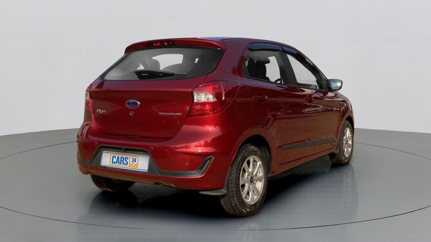 2019 Ford New Figo 1.2 TITANIUM, Petrol, Manual, 18,285 km, Right Back Diagonal
