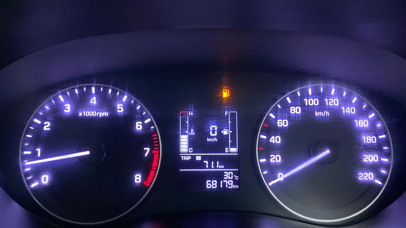 2015 Hyundai Elite i20 SPORTZ (O) 1.2, Petrol, Manual, 68,132 km, Odometer Image