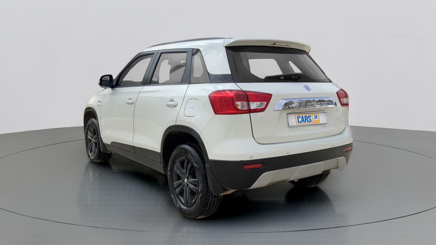 2019 Maruti Vitara Brezza ZDI AMT, Diesel, Automatic, 6,294 km, Left Back Diagonal