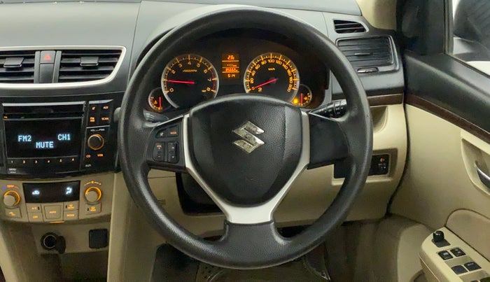 2012 Maruti Swift Dzire ZXI, Petrol, Manual, 85,917 km, Steering Wheel Close Up