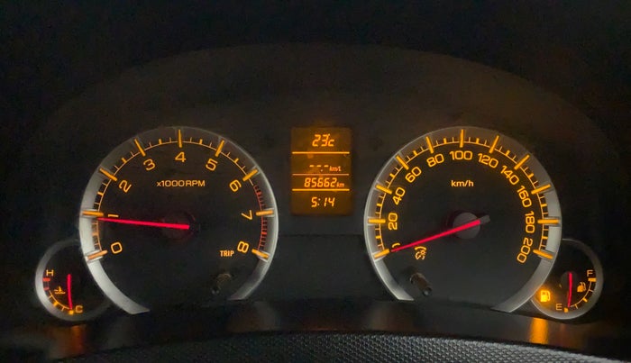 2012 Maruti Swift Dzire ZXI, Petrol, Manual, 85,917 km, Odometer Image