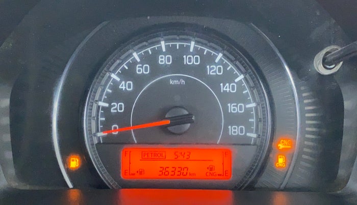 2020 Maruti New Wagon-R LXI CNG 1.0 L, CNG, Manual, 36,518 km, Odometer Image