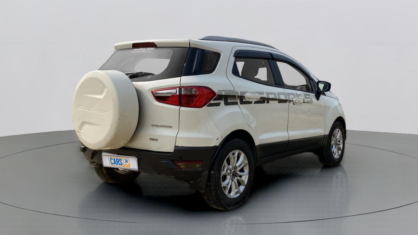 2017 Ford Ecosport 1.5TITANIUM TDCI, Diesel, Manual, 94,072 km, Right Back Diagonal