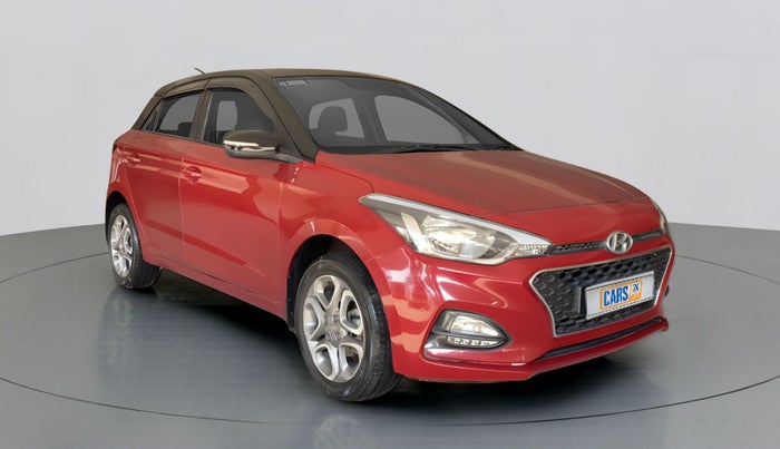 2019 Hyundai Elite i20 SPORTZ PLUS 1.2 DUAL TONE, Petrol, Manual, 58,684 km, Right Front Diagonal