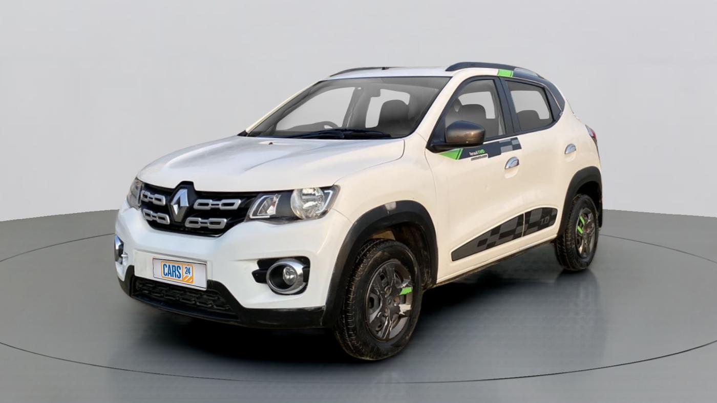 2018 Renault Kwid 1.0 RXT Opt, Petrol, Manual, 70,580 km, Left Front Diagonal
