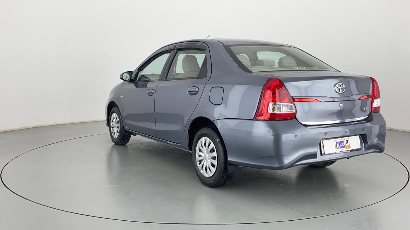 2017 Toyota Etios GX, Petrol, Manual, 61,050 km, Left Back Diagonal