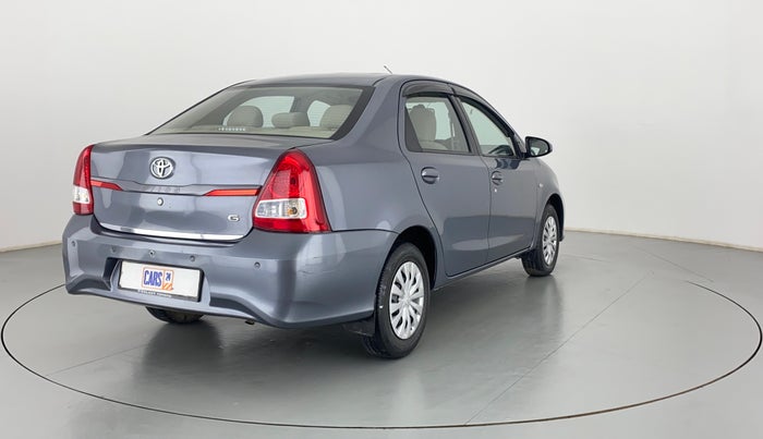 2017 Toyota Etios GX, Petrol, Manual, 61,050 km, Right Back Diagonal