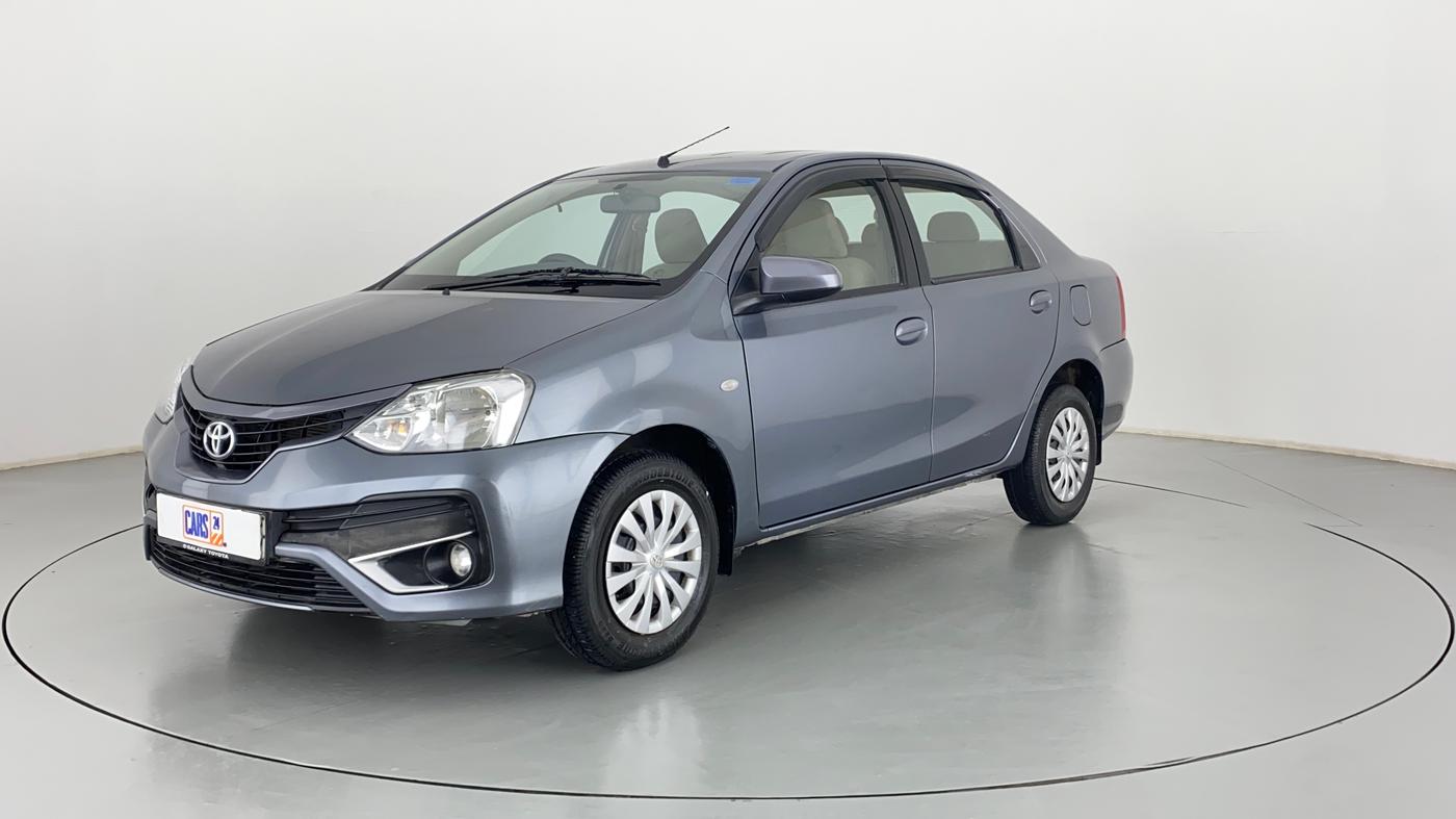 2017 Toyota Etios GX, Petrol, Manual, 61,050 km, Left Front Diagonal