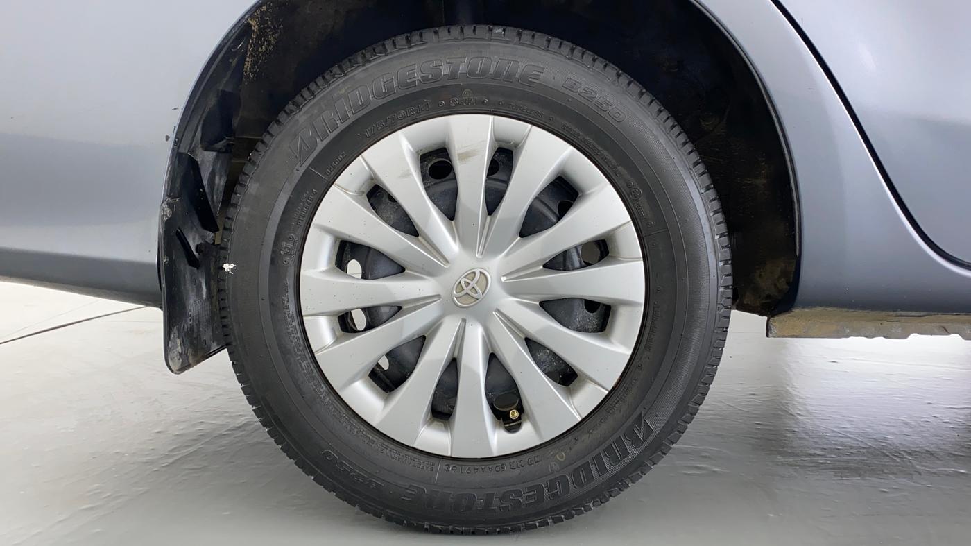 2017 Toyota Etios GX, Petrol, Manual, 61,050 km, Right Rear Wheel