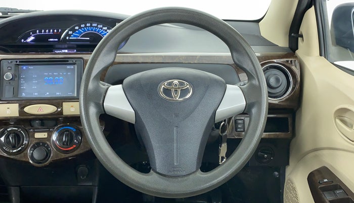 2017 Toyota Etios GX, Petrol, Manual, 61,050 km, Steering Wheel Close Up