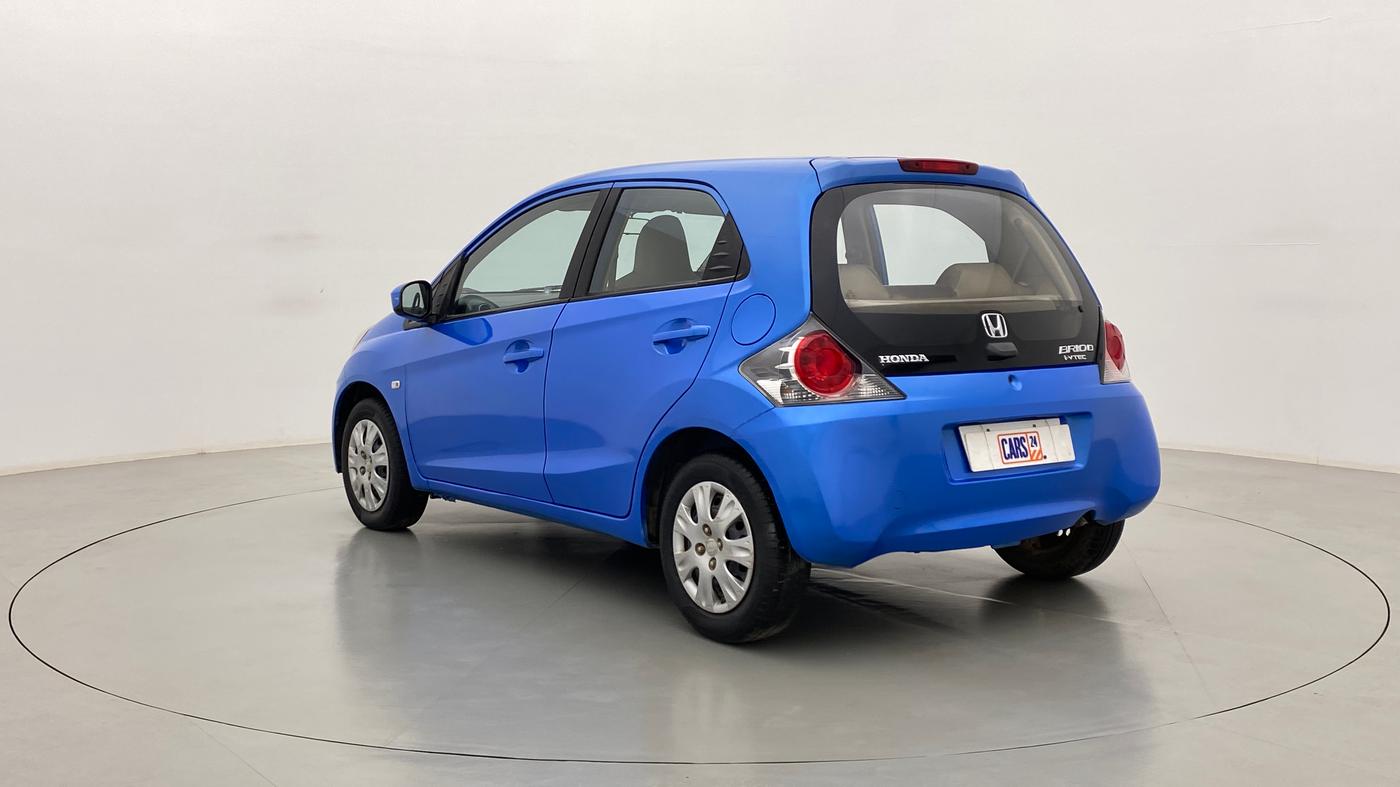 2012 Honda Brio 1.2 S MT I VTEC, Petrol, Manual, 64,530 km, Left Back Diagonal