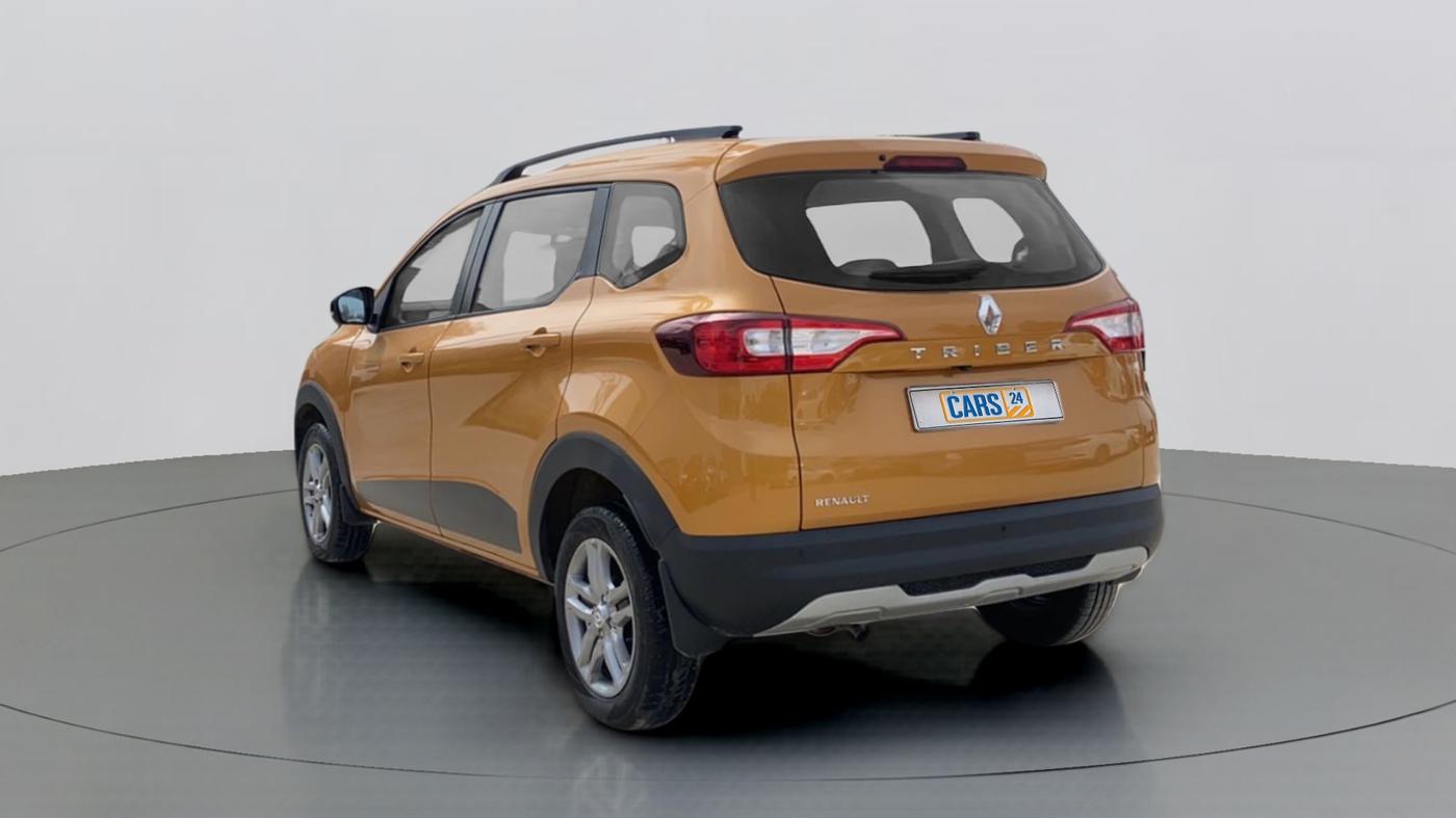 2022 Renault TRIBER 1.0 RXZ, Petrol, Manual, 1,551 km, Left Back Diagonal