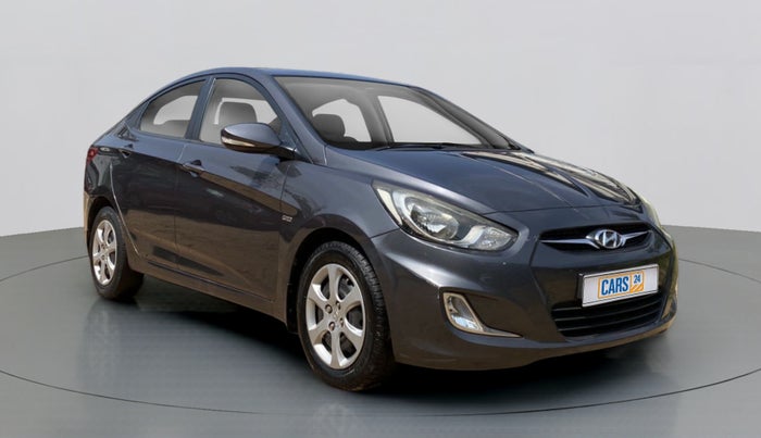 2012 Hyundai Verna FLUIDIC 1.6 EX CRDI, Diesel, Manual, 87,980 km, Right Front Diagonal