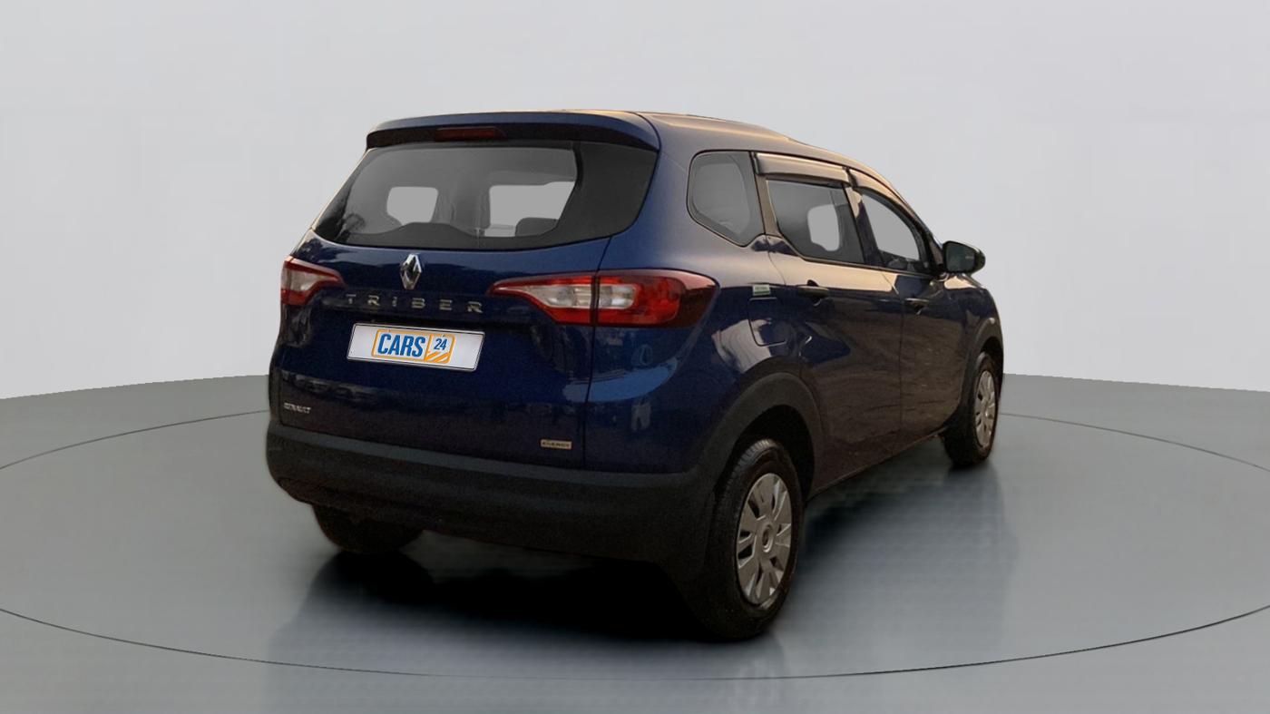 2021 Renault TRIBER 1.0 RXE Petrol, Petrol, Manual, 11,477 km, Right Back Diagonal