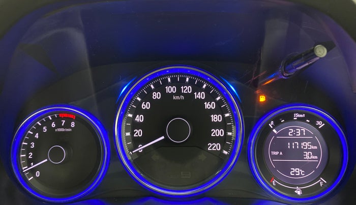 2016 Honda City 1.5L I-VTEC V MT, Petrol, Manual, 1,17,195 km, Odometer Image