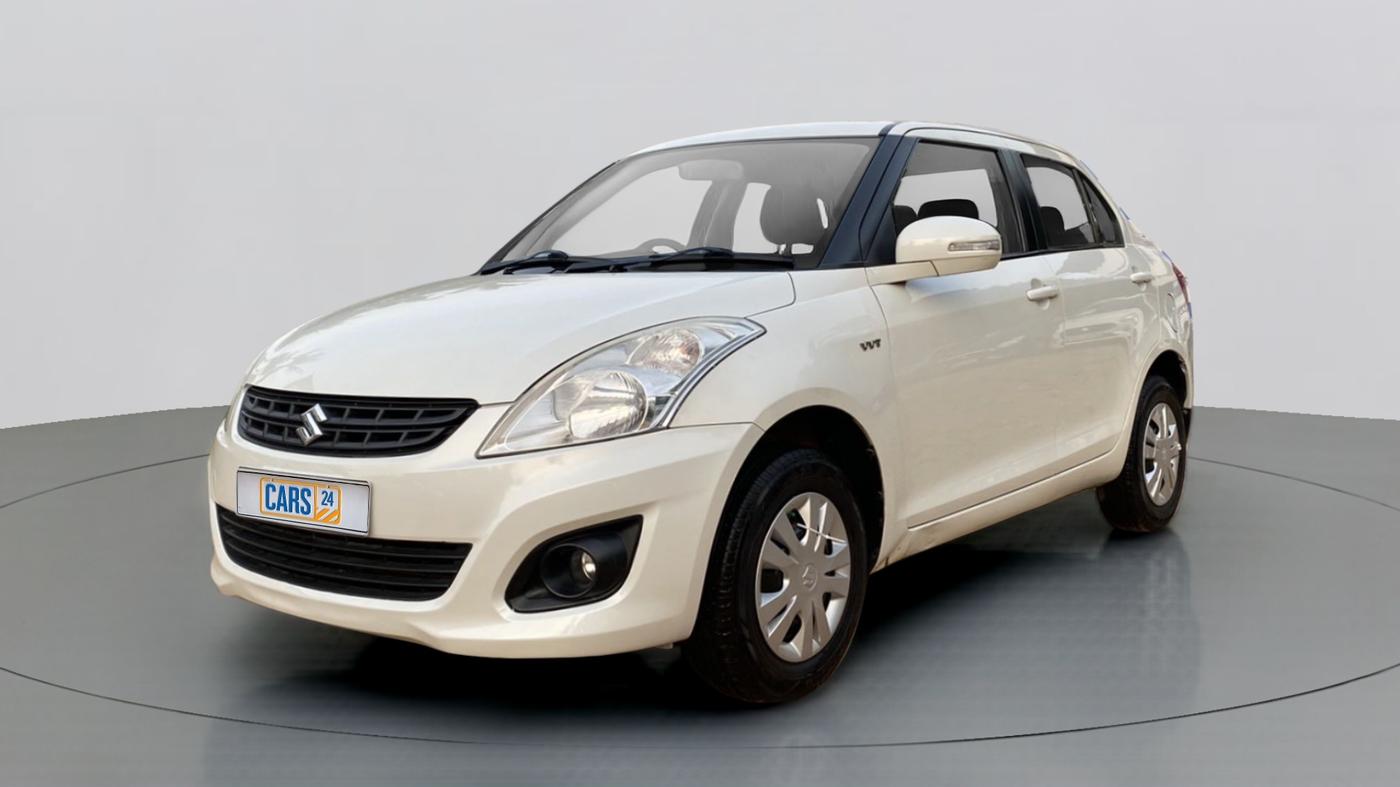 2012 Maruti Swift Dzire VXI, Petrol, Manual, 85,047 km, Left Front Diagonal
