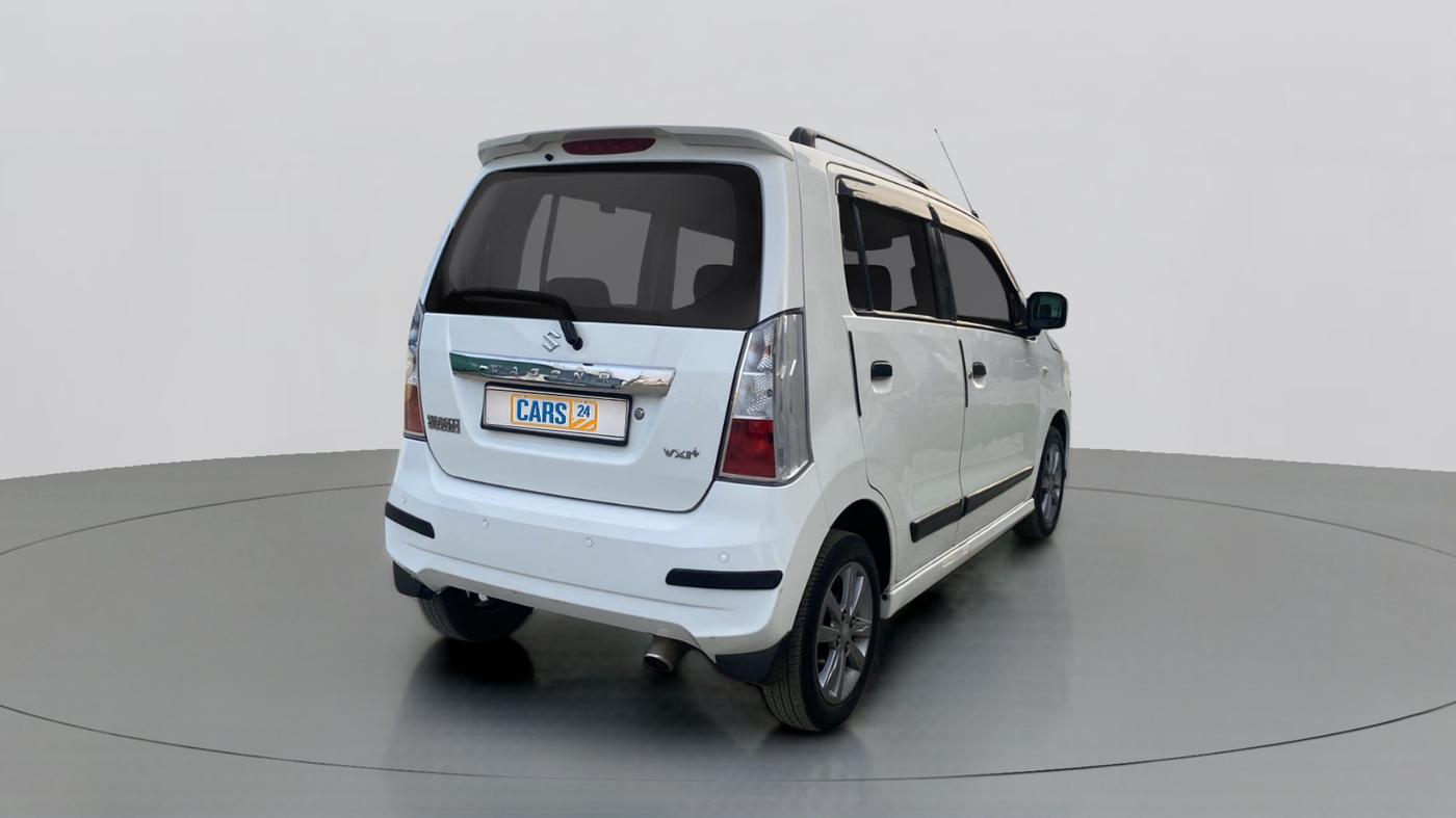 2018 Maruti Wagon R 1.0 VXI+ (O) MT, Petrol, Manual, 25,425 km, Right Back Diagonal