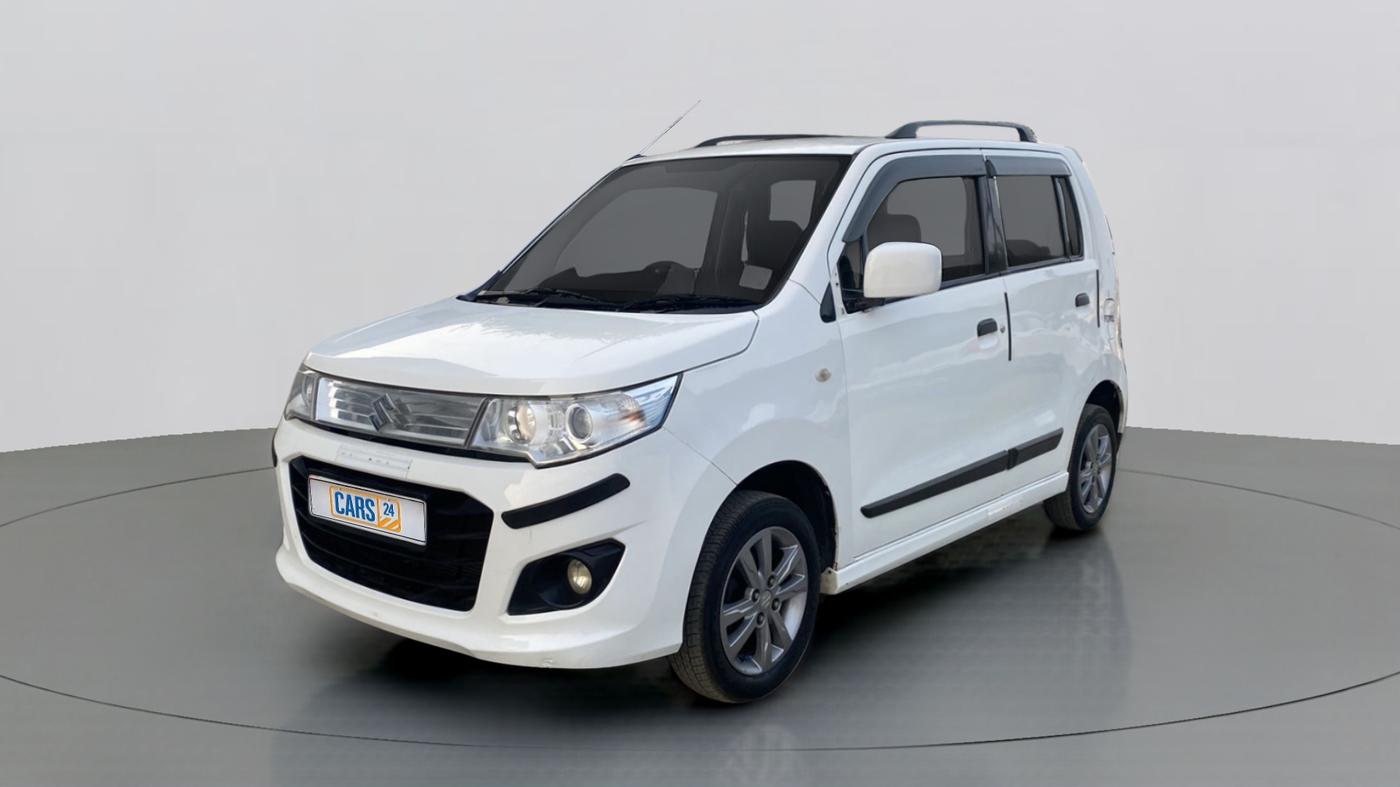 2018 Maruti Wagon R 1.0 VXI+ (O) MT, Petrol, Manual, 25,425 km, Left Front Diagonal