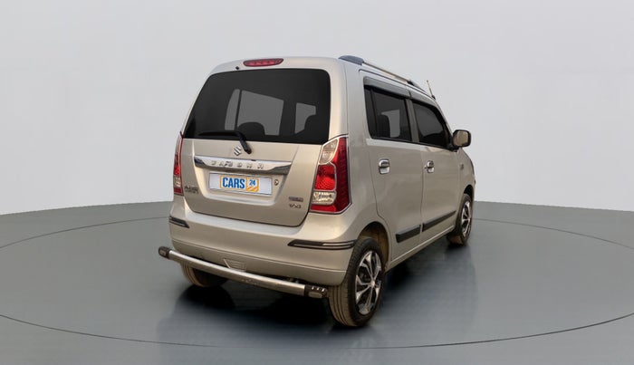 2017 Maruti Wagon R 1.0 VXI AMT, Petrol, Automatic, 58,554 km, Right Back Diagonal