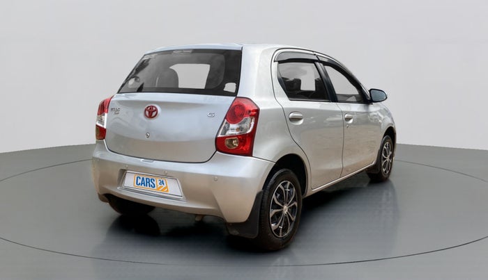 2013 Toyota Etios Liva G, Petrol, Manual, 78,698 km, Right Back Diagonal