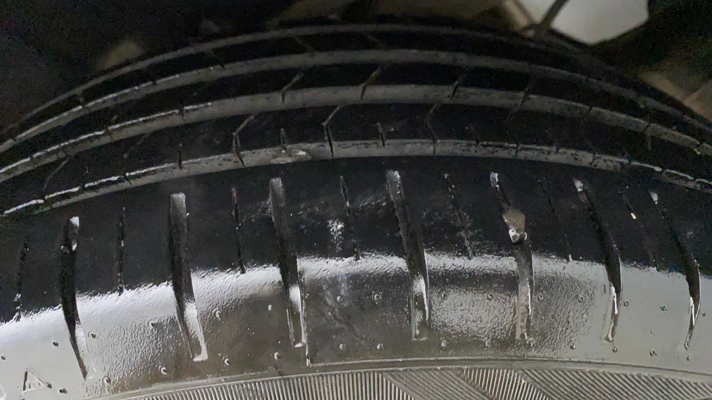 2020 Maruti Baleno ZETA CVT PETROL 1.2, Petrol, Automatic, 12,605 km, Left Rear Tyre Tread