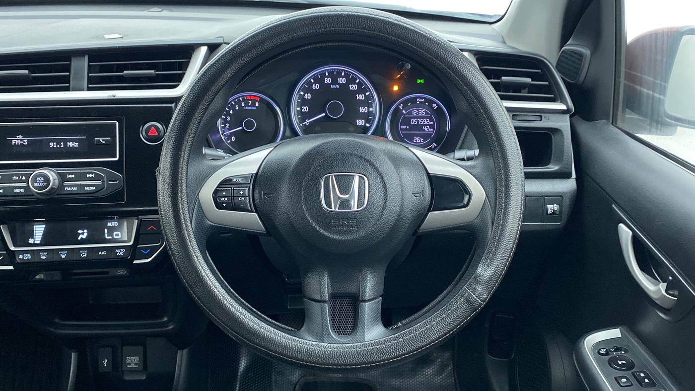 2017 Honda BR-V 1.5 i-VTEC V, Petrol, Manual, 58,022 km, Steering Wheel Close Up