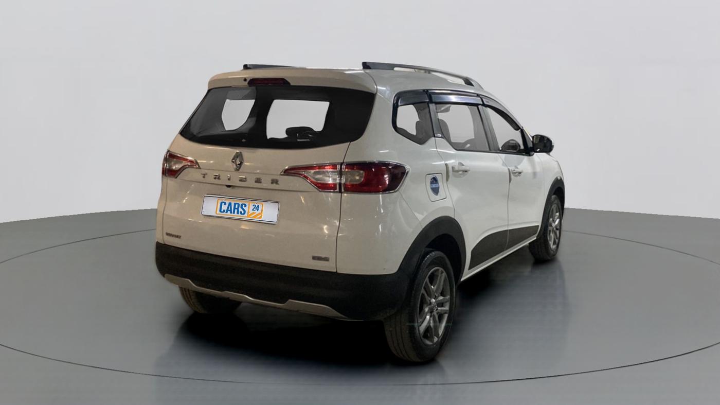 2020 Renault TRIBER 1.0 RXZ, Petrol, Manual, 18,552 km, Right Back Diagonal