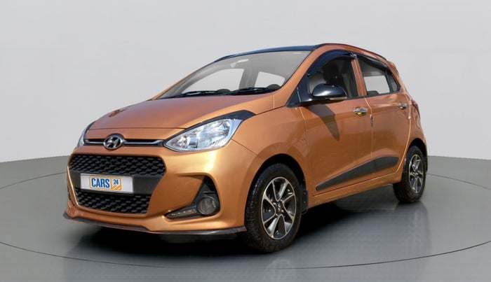 2017 Hyundai Grand i10 ASTA 1.2 KAPPA VTVT, Petrol, Manual, 49,100 km, Left Front Diagonal
