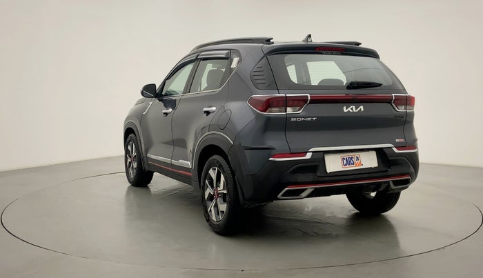 2021 KIA SONET GTX + 1.0 IMT, Petrol, Manual, 7,036 km, Left Back Diagonal