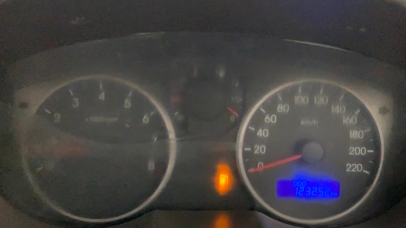 2011 Hyundai i20 MAGNA (O) 1.2, Petrol, Manual, 1,23,252 km, Odometer Image