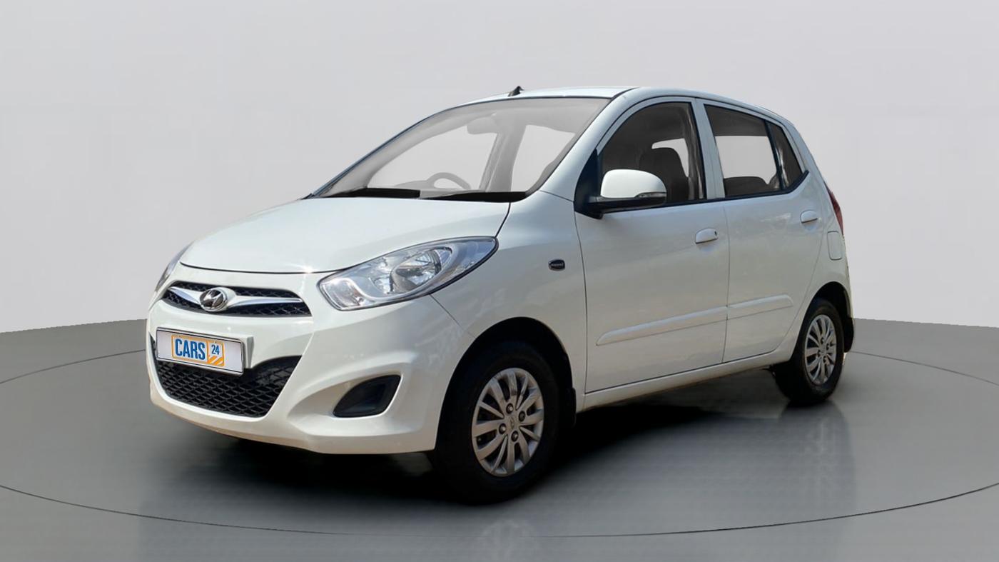 2013 Hyundai i10 SPORTZ 1.2 AT, Petrol, Automatic, 59,211 km, Left Front Diagonal