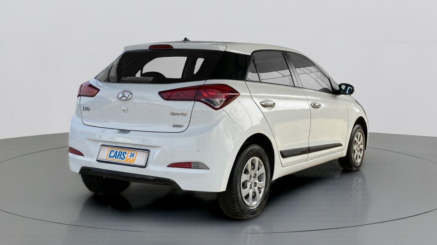 2016 Hyundai Elite i20 SPORTZ 1.2, Petrol, Manual, 96,674 km, Right Back Diagonal