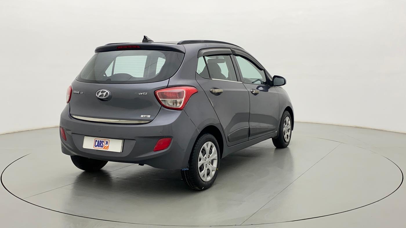 2015 Hyundai Grand i10 SPORTZ 1.2 KAPPA VTVT, Petrol, Manual, 46,658 km, Right Back Diagonal