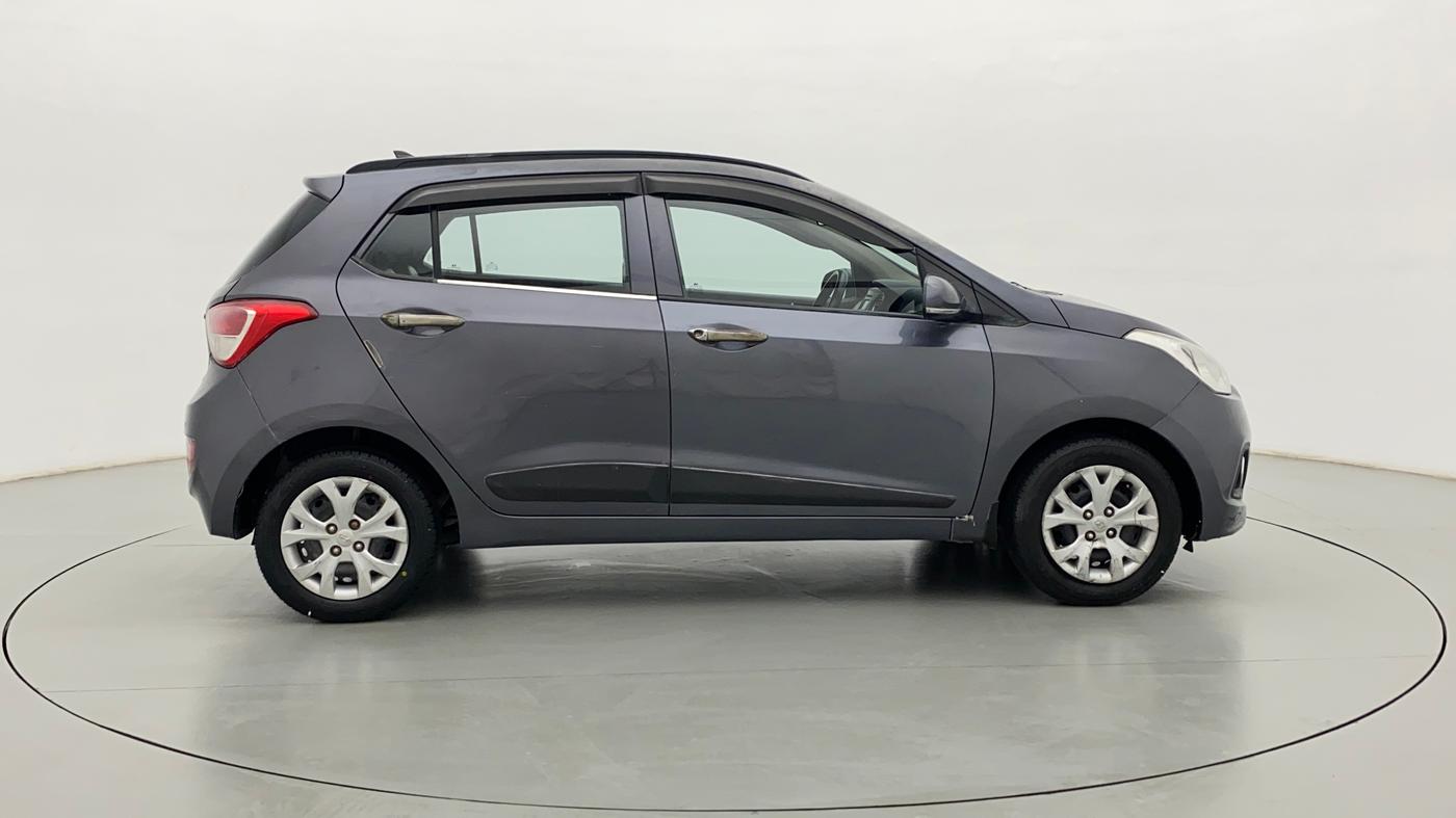 2015 Hyundai Grand i10 SPORTZ 1.2 KAPPA VTVT, Petrol, Manual, 46,658 km, Right Side View