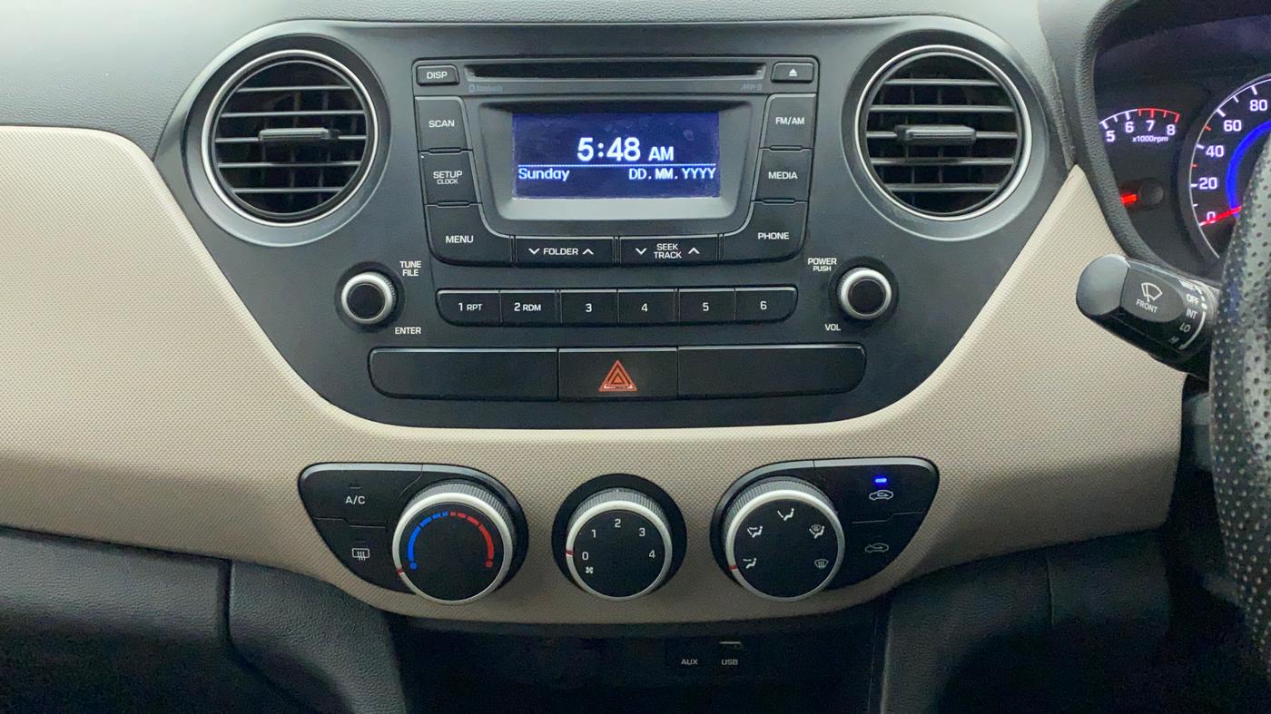 2015 Hyundai Grand i10 SPORTZ 1.2 KAPPA VTVT, Petrol, Manual, 46,658 km, Air Conditioner