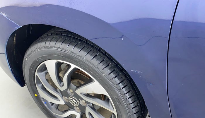 2020 Toyota Glanza V MT PETROL, Petrol, Manual, 60,900 km, Left fender - Minor scratches