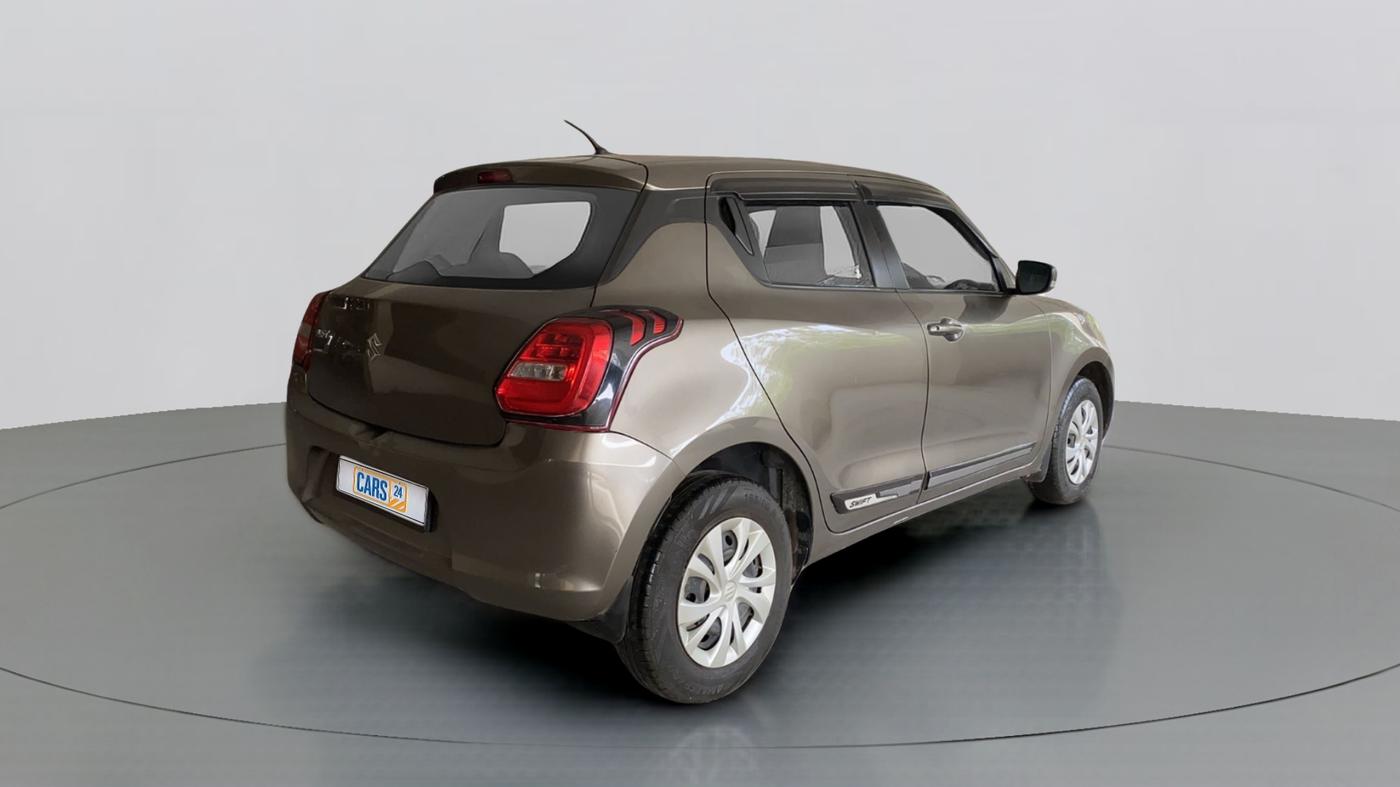 2018 Maruti Swift VXI AMT, Petrol, Automatic, 71,824 km, Right Back Diagonal